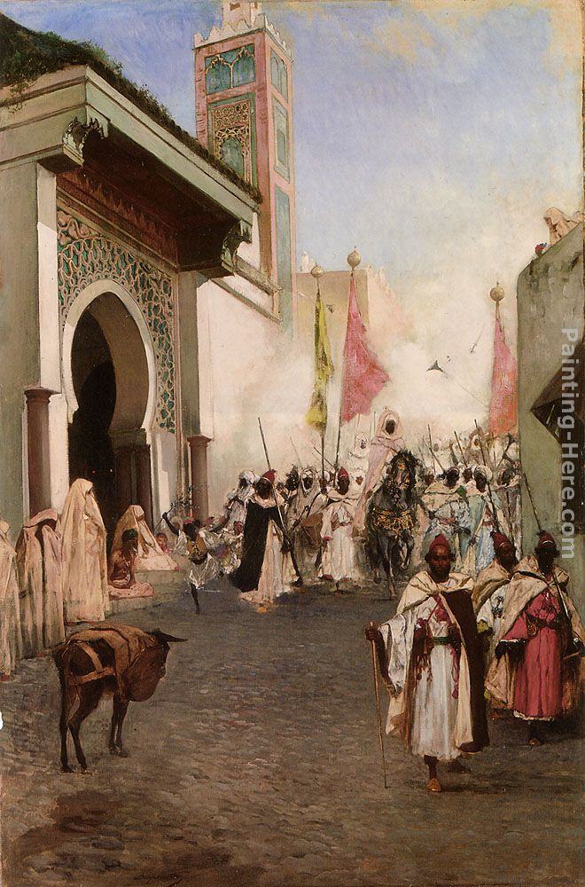 Benjamin Jean Joseph Constant Entrance of Mohammed II into Constantinople